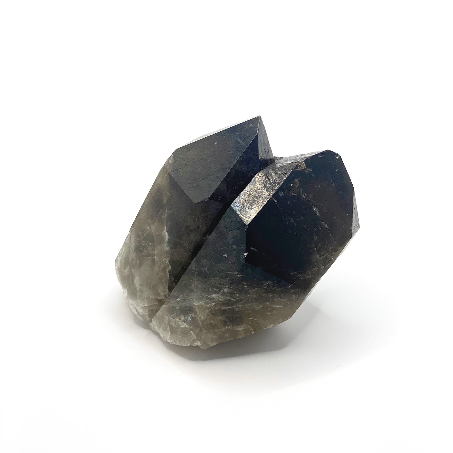 Smoky Quartz Double Pointer